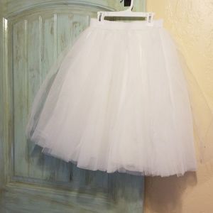 Knee length tutu skirt
